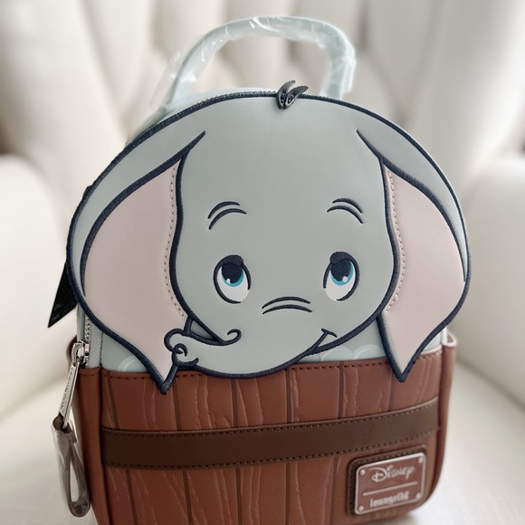 RARE NWT Loungefly Dumbo bath tub mini backpack